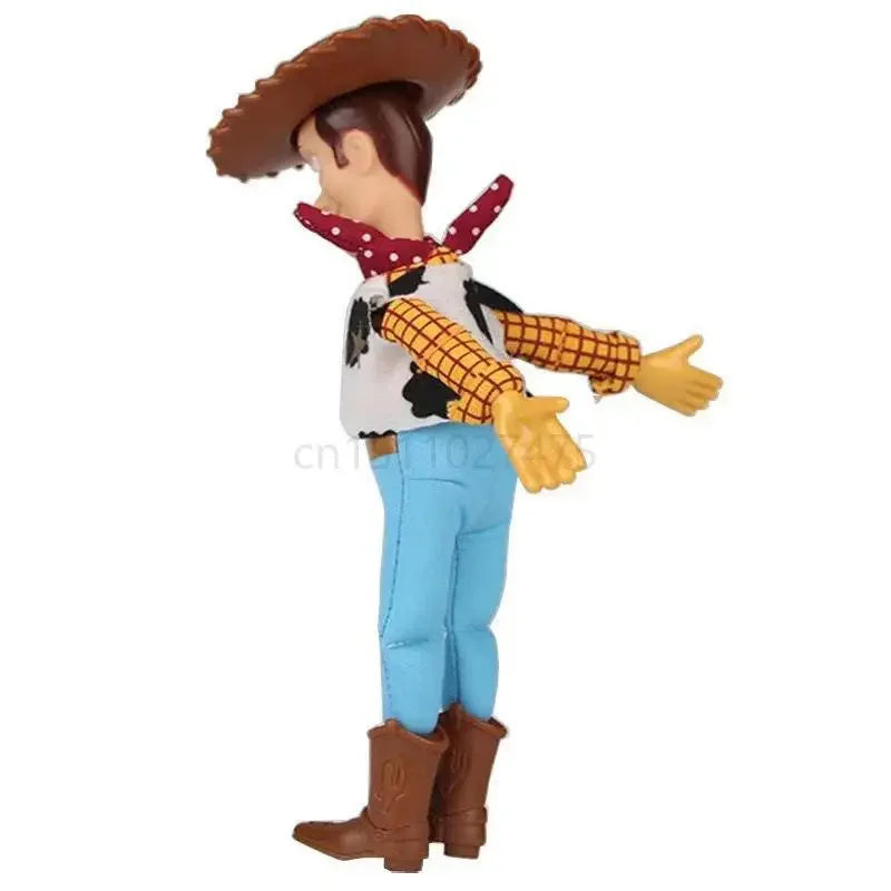 Disney Anime Toy Story Hot Sherif Woody Buzz Lightyear Car Dolls Plush Toy Outside Hang Toy Cute Auto Accessories Car Decoration