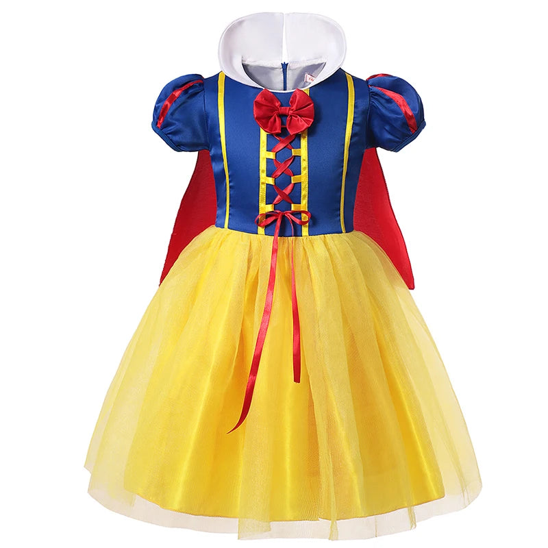 Disney Frozen Dress for Kids Girl Rapunzel Anna Elsa Costume Children Princess Dress for Girls Cosplay Carnival Party Dresses