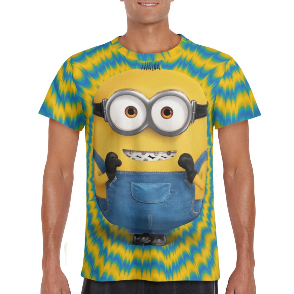 M-Minions Trending Products Men's Clothing Soft T-Shirt Sports Top Tees Breathable T Shirt For Male T shirts