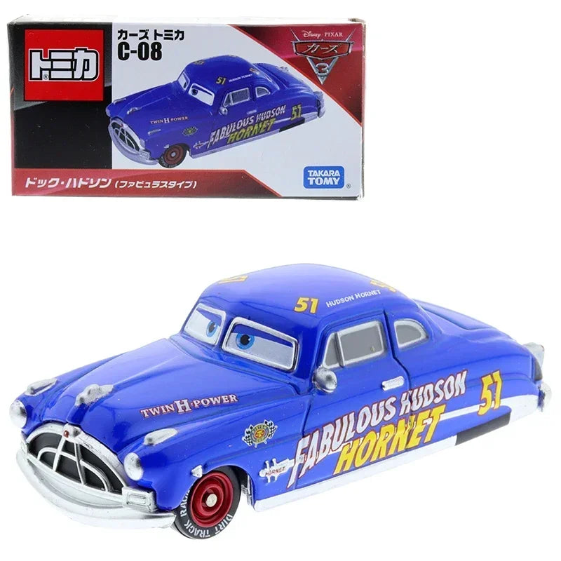 Takara Tomy Tomica Disney Lightning McQueen Mater  Diecast Metal Alloy Diecast Car Model Boys Toy Gift Christmas