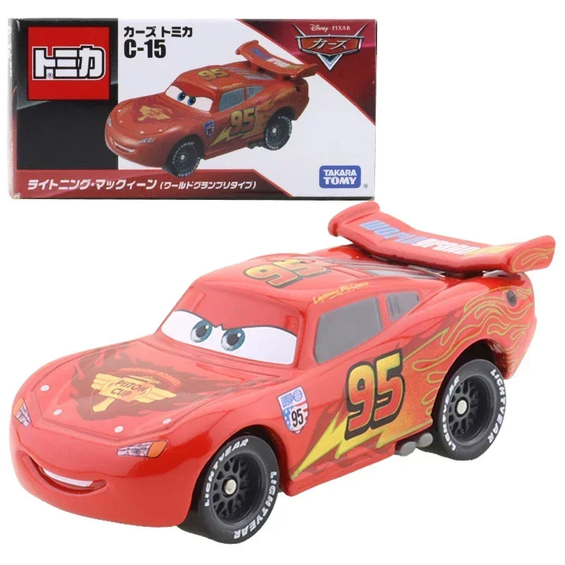 Takara Tomy Tomica Disney Lightning McQueen Mater  Diecast Metal Alloy Diecast Car Model Boys Toy Gift Christmas