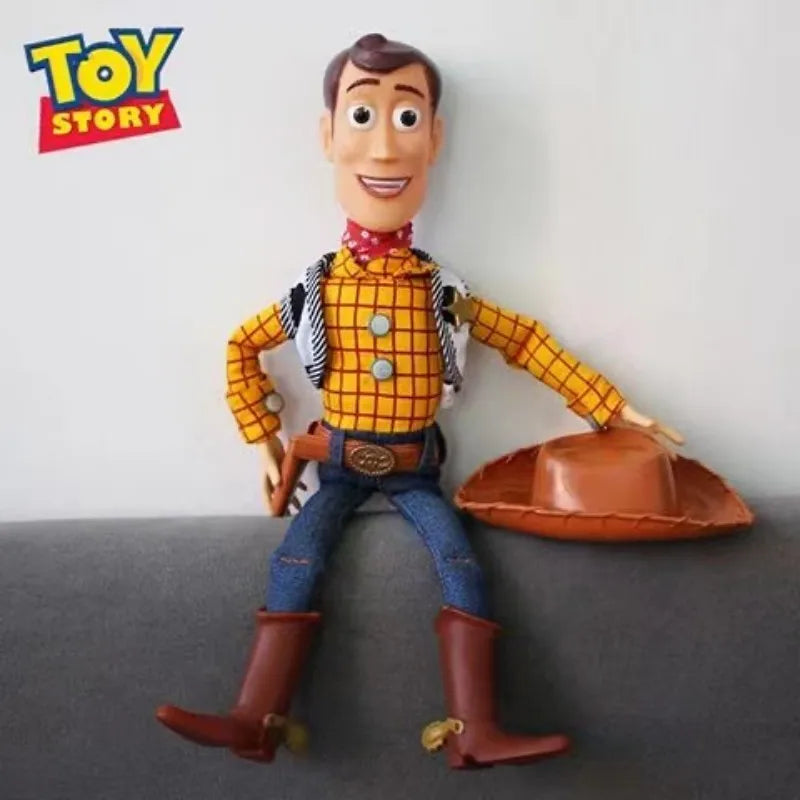 New Disney Toy Story 4 Talking Woody Buzz Jessie Rex Action Figures Anime Decoration Collection Figurine Toy Model For Gift