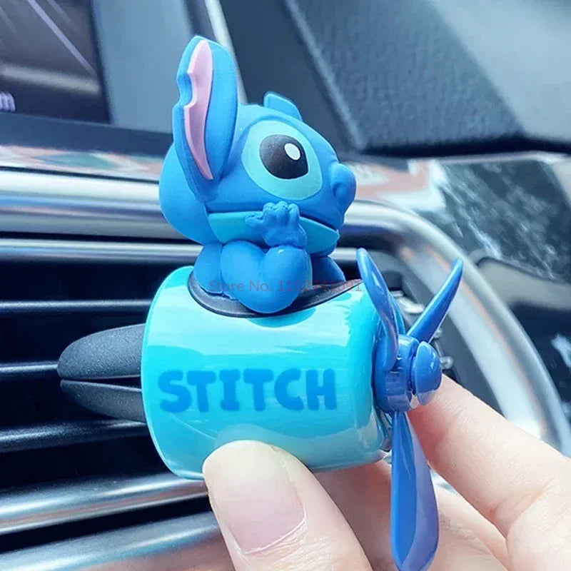 Disney Spiderman Disney Stitch Car Air Freshener Perfume Diffuser Outlet Fragrance Cartoon Decor Auto Accessorie Christmas Gift