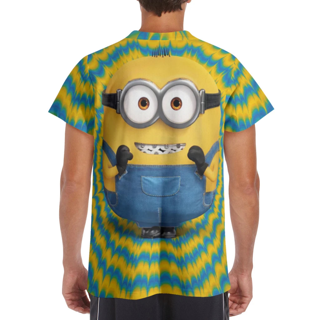 M-Minions Trending Products Men's Clothing Soft T-Shirt Sports Top Tees Breathable T Shirt For Male T shirts