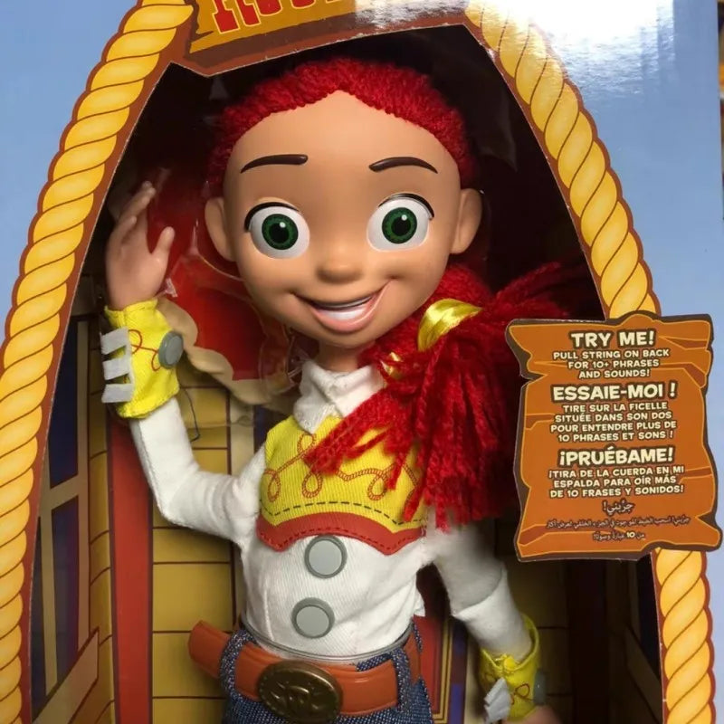 Disney Toy Story 4 Talking Woody Buzz Jessie Rex Action Figures Anime Decoration Collection Figurine Gift Toy Mode Toy
