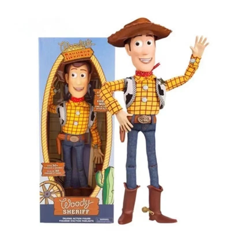 New Disney Toy Story 4 Talking Woody Buzz Jessie Rex Action Figures Anime Decoration Collection Figurine Toy Model For Gift