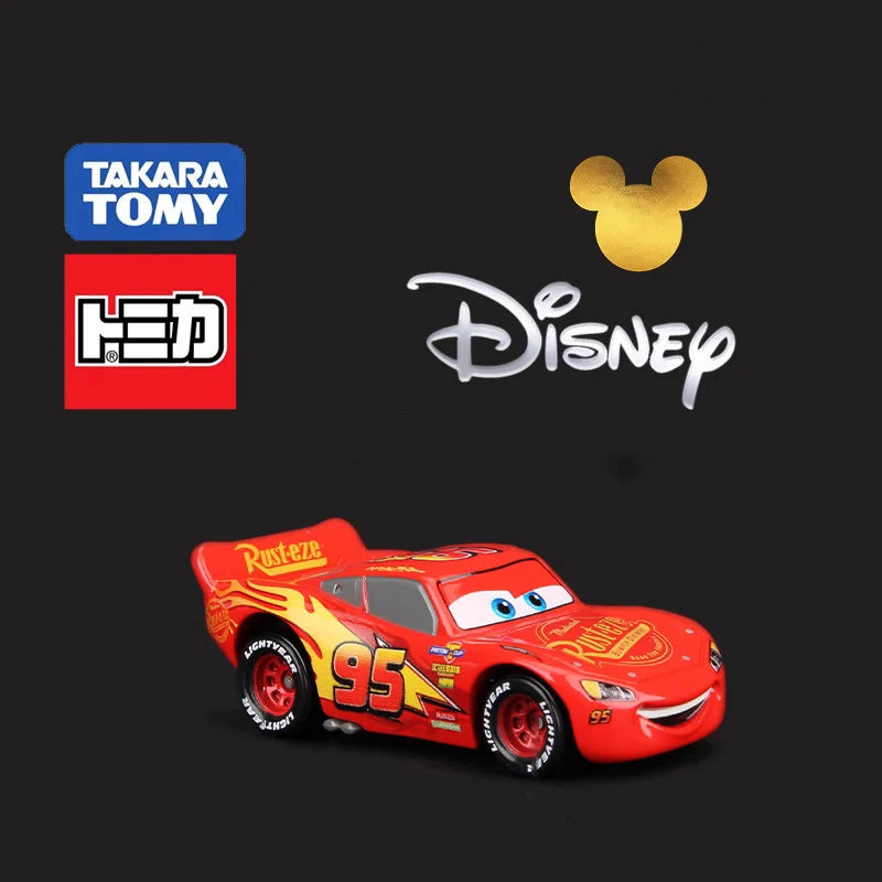 Takara Tomy Cars Lightning McQueen Jackson Storm Alloy car model die-casting collection gift giving classic children's gift toys