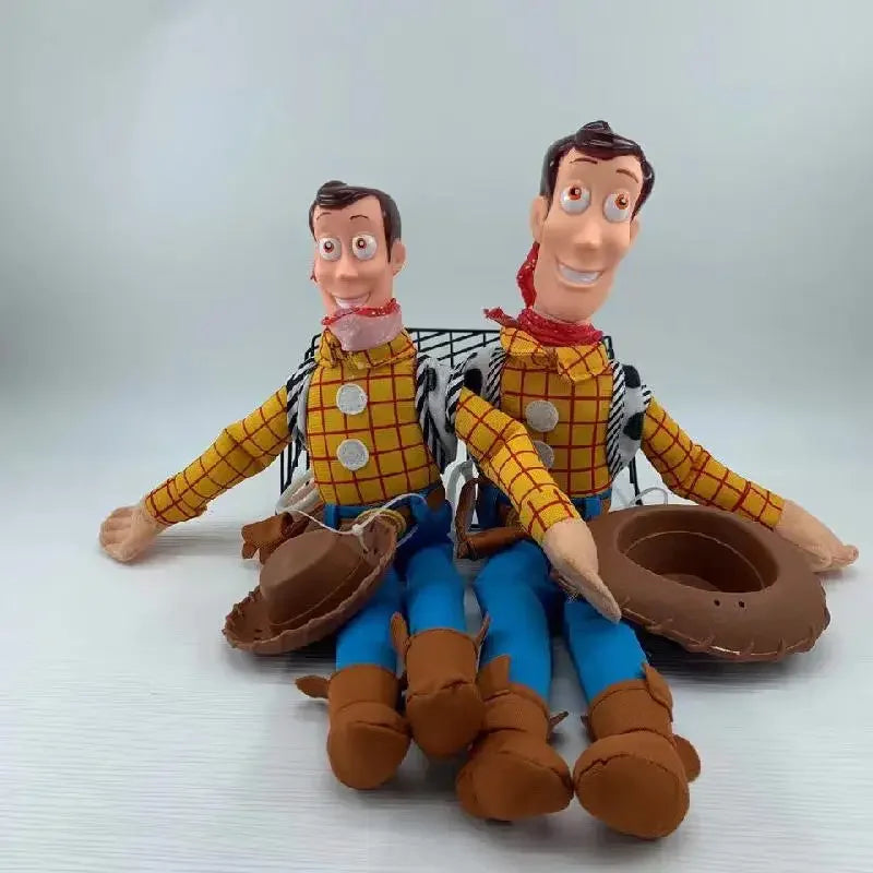 Disney Anime Toy Story Hot Sherif Woody Buzz Lightyear Car Dolls Plush Toy Outside Hang Toy Cute Auto Accessories Car Decoration