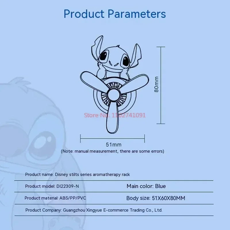 Disney Spiderman Disney Stitch Car Air Freshener Perfume Diffuser Outlet Fragrance Cartoon Decor Auto Accessorie Christmas Gift