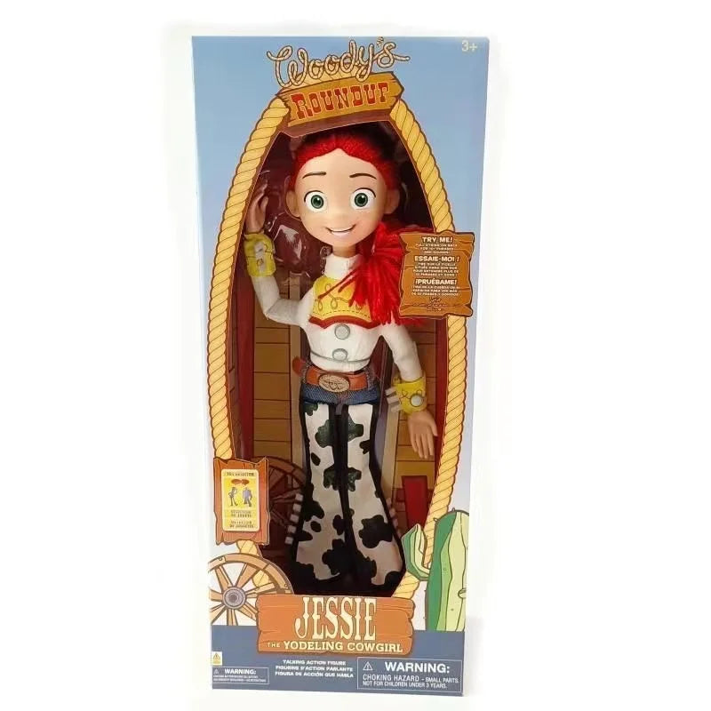 New Disney Toy Story 4 Talking Woody Buzz Jessie Rex Action Figures Anime Decoration Collection Figurine Toy Model For Gift