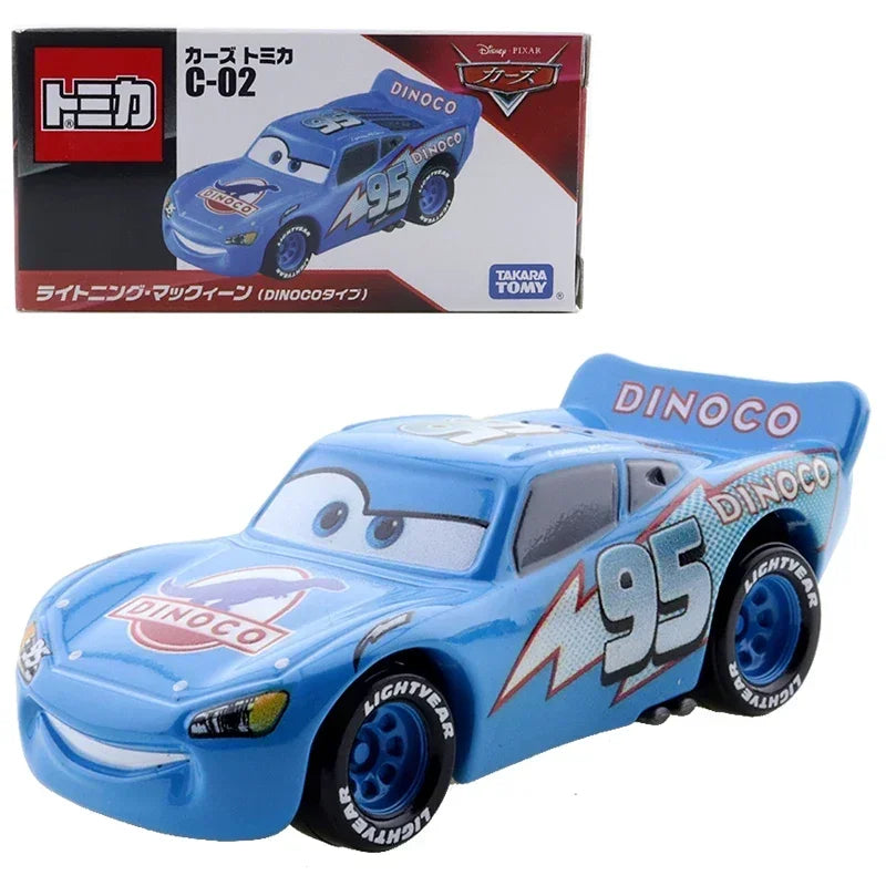 Takara Tomy Tomica Disney Lightning McQueen Mater  Diecast Metal Alloy Diecast Car Model Boys Toy Gift Christmas